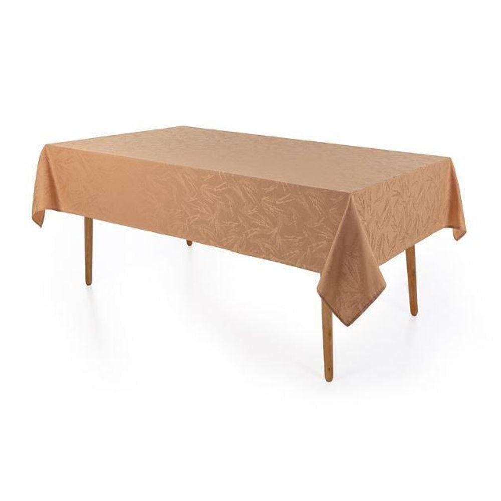 Toalha Mesa Retangular 12 Lugares Sempre Limpa Urban Salmao