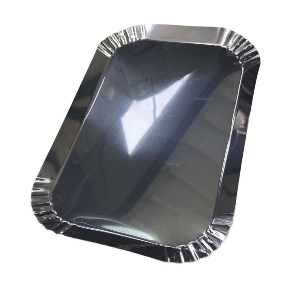 BANDEJA CANTO CRESPO INOX 44x31x1,5CM BANDEJA PADARIA