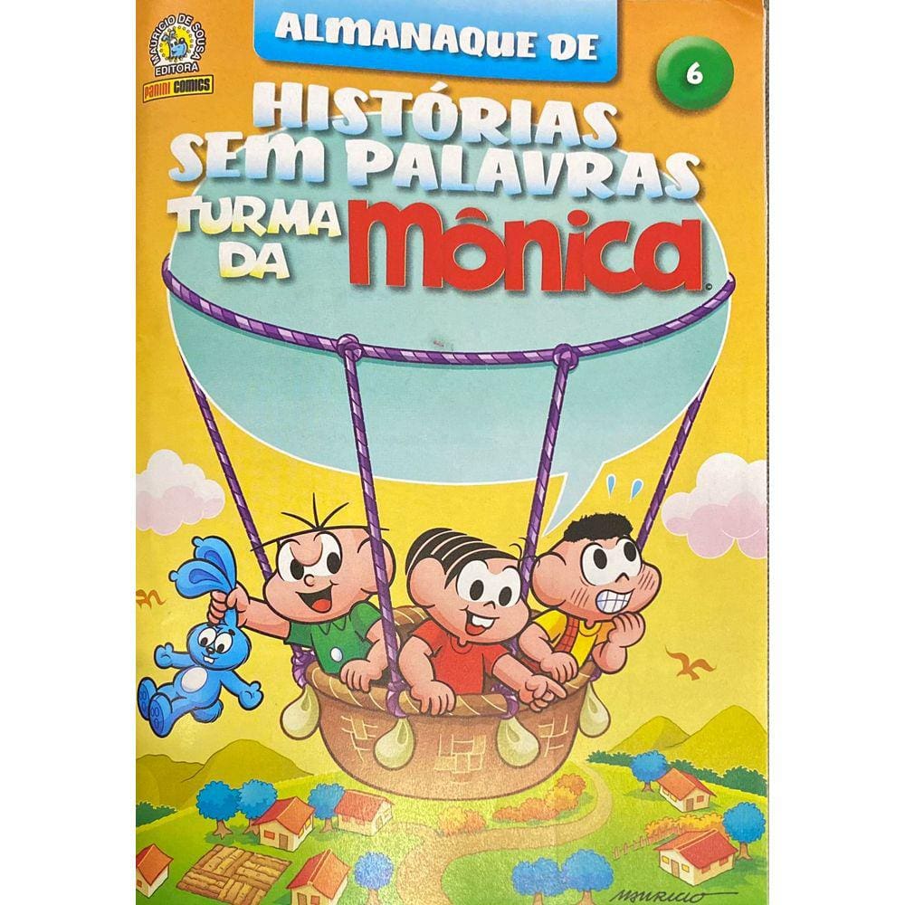 Gibi - Almanaque De Histórias Sem Palavras - Turma Da Mônica - Ed 06