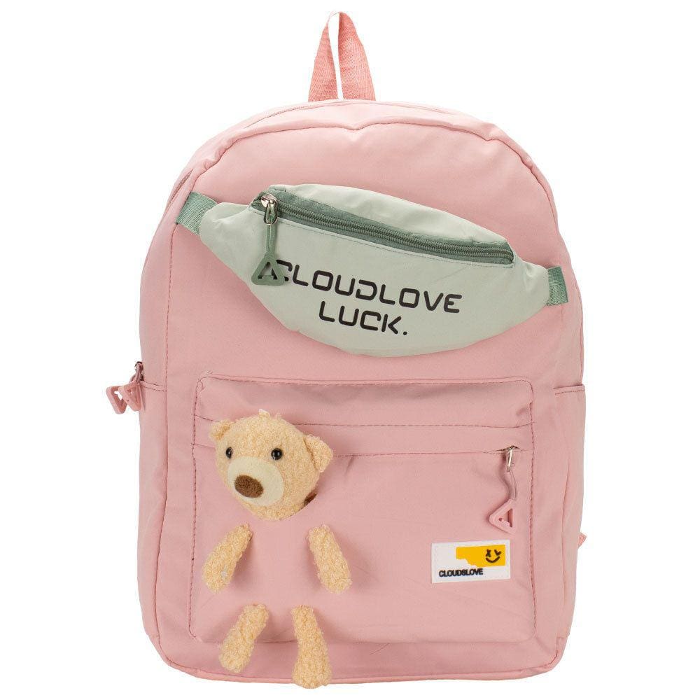 Mochila Feminina Arara Dourada - Ry6677