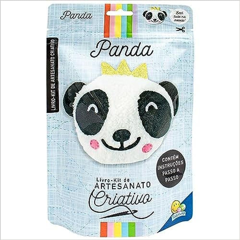 Livro Kit De Artesanato Criativo - Panda