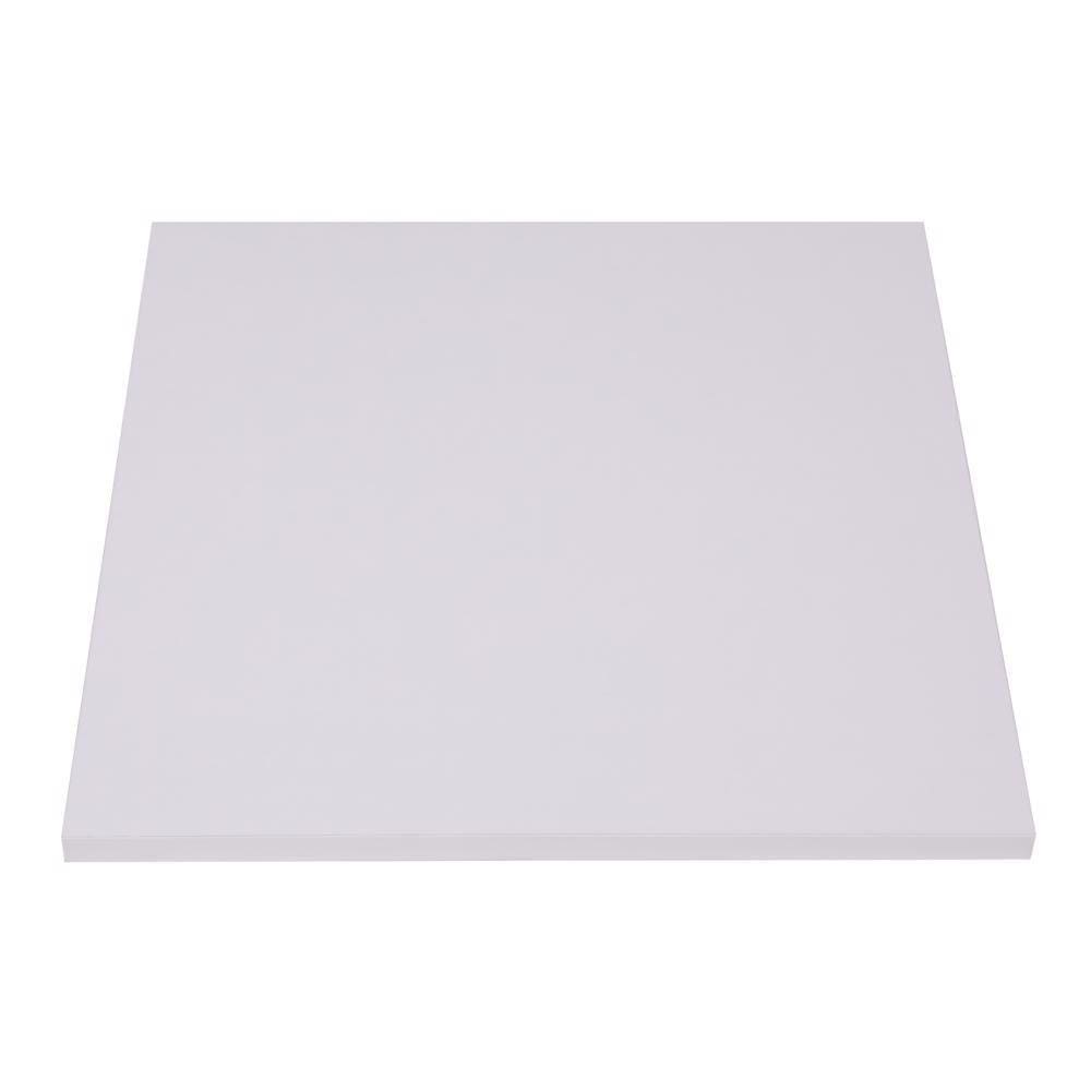 Tampo Quadrado 70 cm Branco