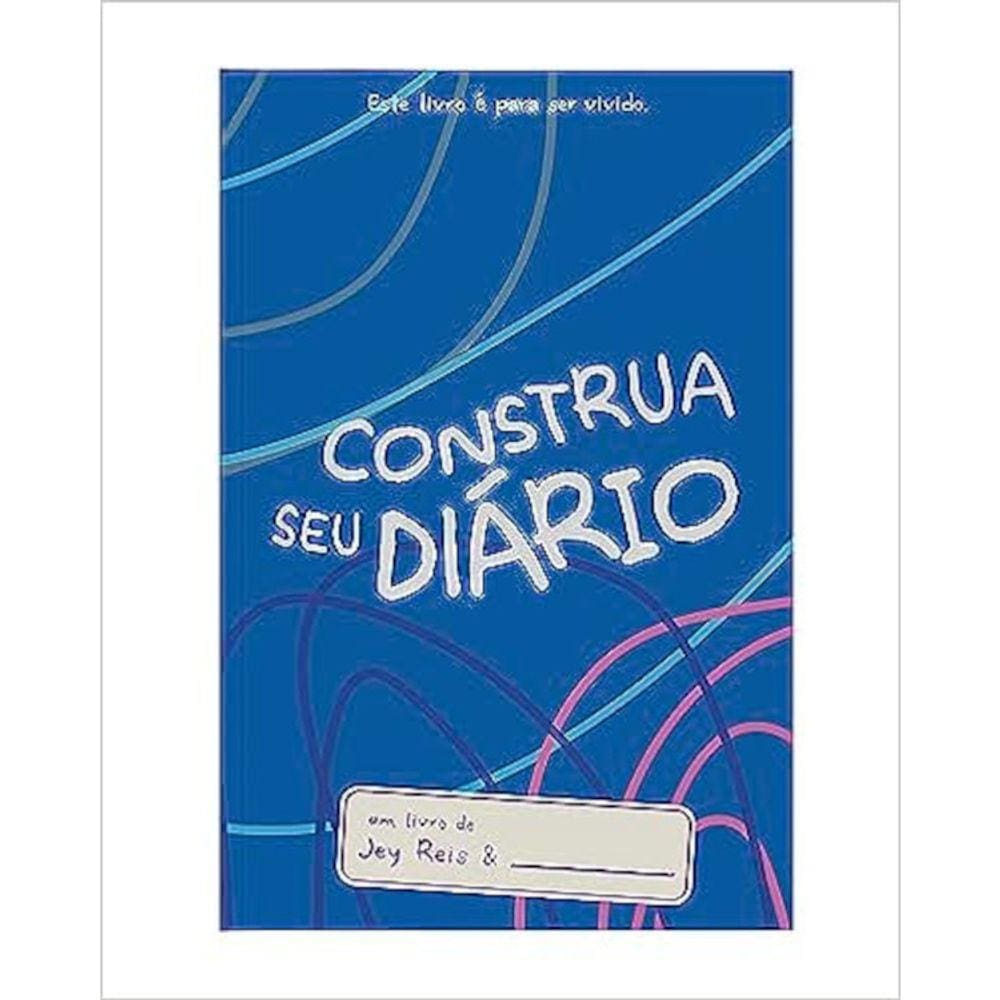 Construa Seu Diário - Azul