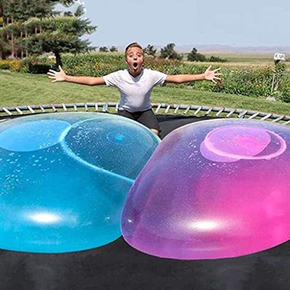 2 pçs bola de bolha de 19 polegadas balão de bolha de geléia inflável bola de brinquedo engraçado bola inflável bola de jardim de praia para brincar a