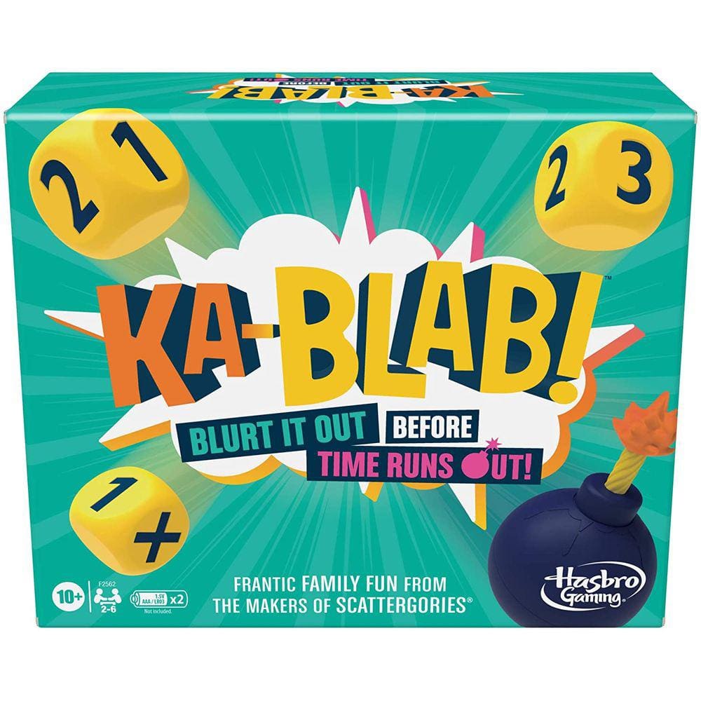 Ka-Blab! Jogo para famílias, adolescentes e crianças de 10 anos ou mais, jogo de festa familiar para 2-6 jogadores, de The Makers of Scattergories