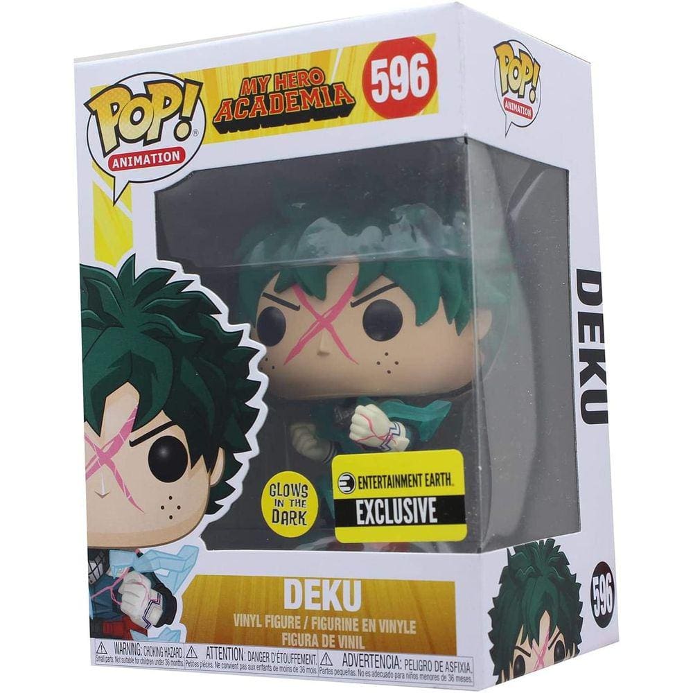 Pop! Deku Cowl Brilha no Escuro - Vinil Padrão