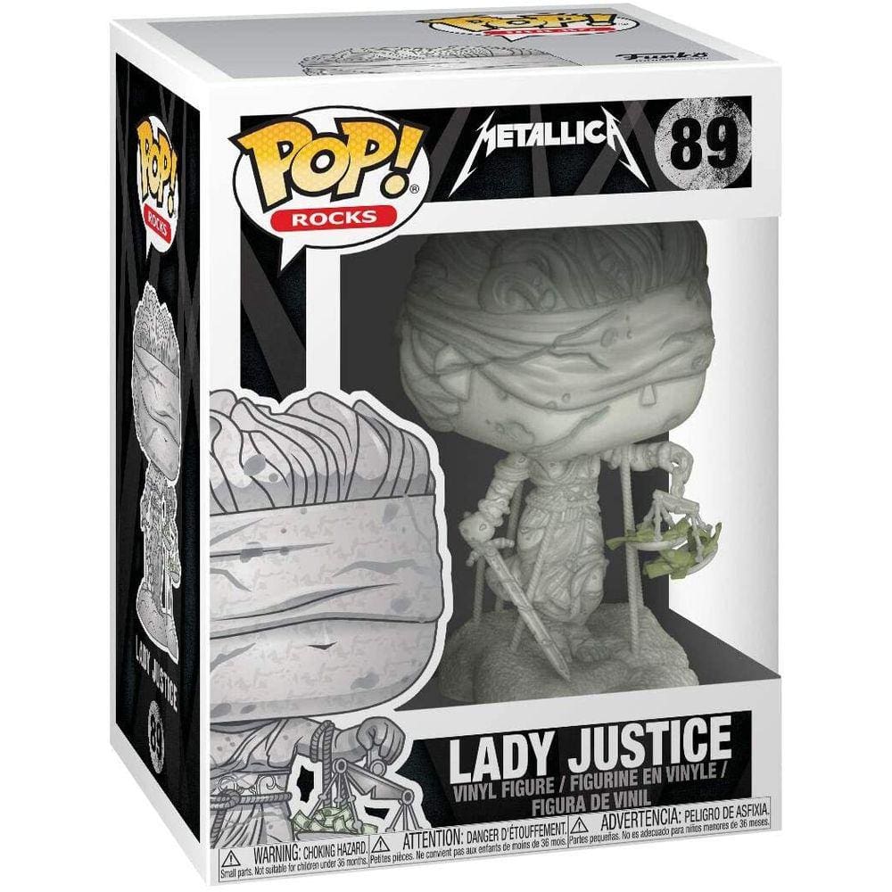 Boneco Funko Pop! Rocks: Metallica - Lady Justice (Musica Rock)