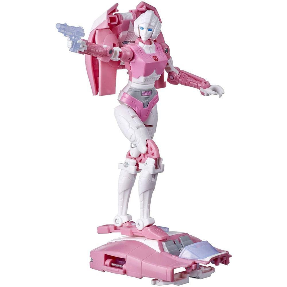 Figura de Ação Transformers Reino Deluxe WFC-K17 Arcee - 14cm, Idade 8+