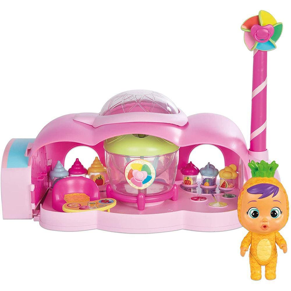 Cry Babies Magic Tears Tutti Frutti - Fábrica da Pia | Inclui boneca Pia, 20+ Acessórios Interativos