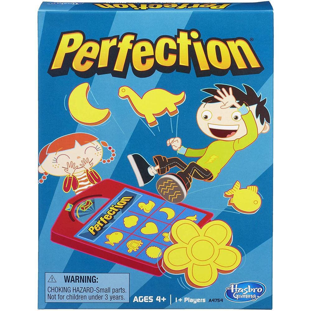 Jogo de Encaixe de Formas e Peças Perfection para Crianças a partir de 4 Anos