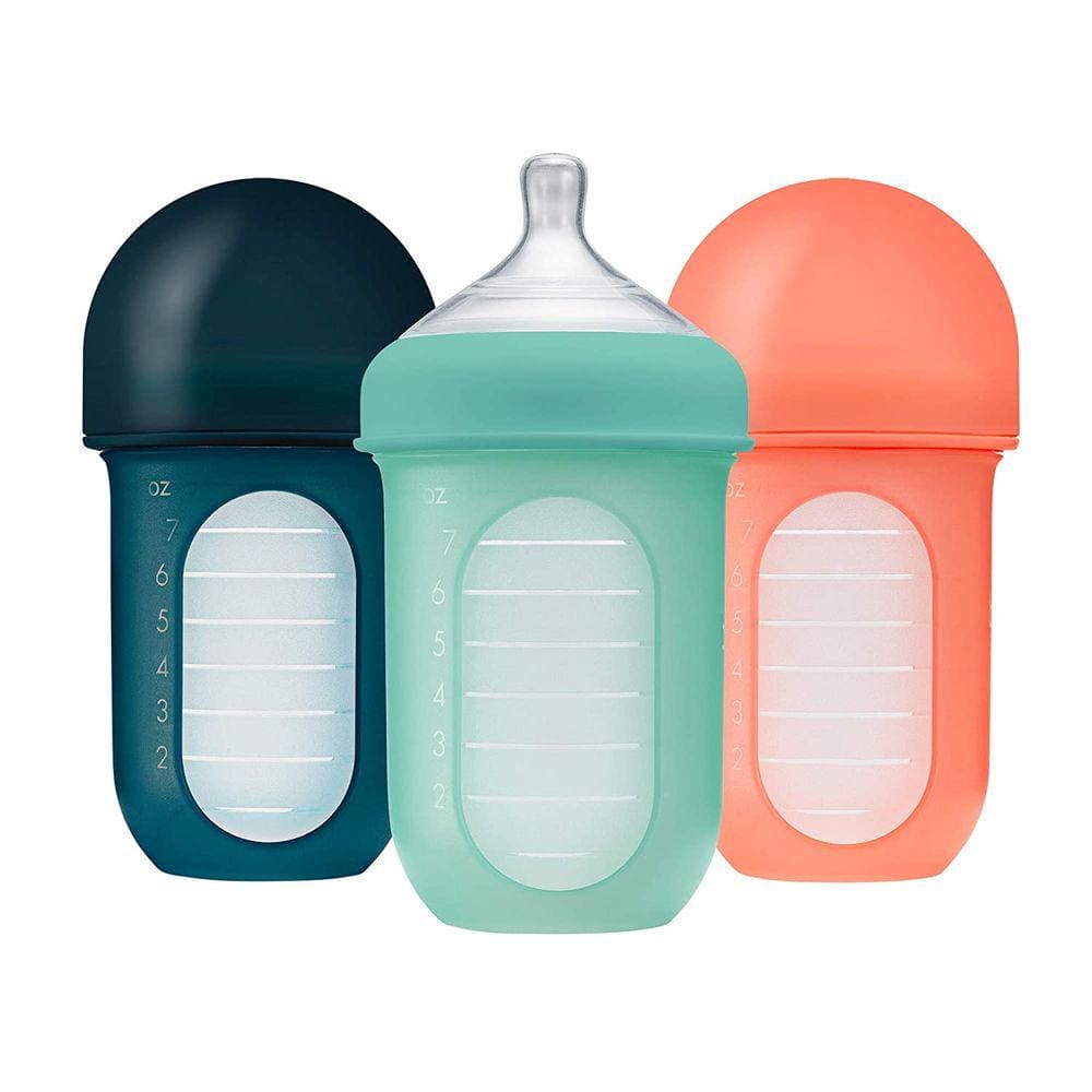 Biberão anti-cólicas com fluxo lento - 230ml, pacote de 3