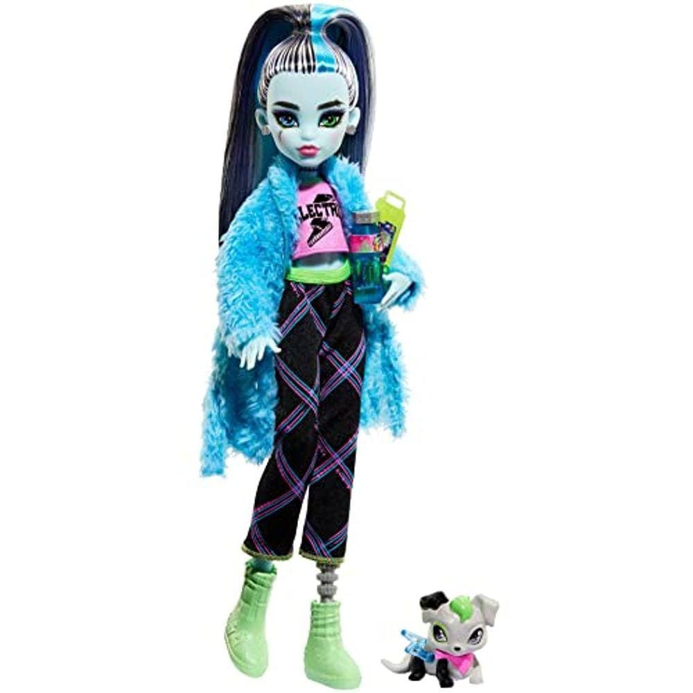 Boneca Monster High Frankie Choque Eletrizante Mattel R$ 179.99