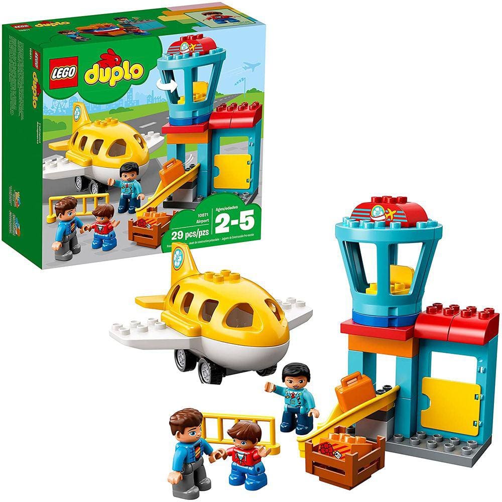 LEGO DUPLO Town Airport 10871 Blocos de Construção (29 Peças)