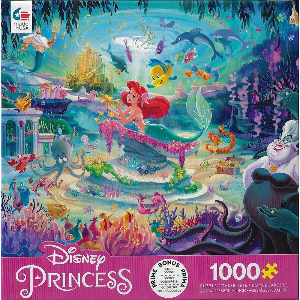 Ravensburger Disney Princesas Art Nouveau Quebra-cabeça de 1000