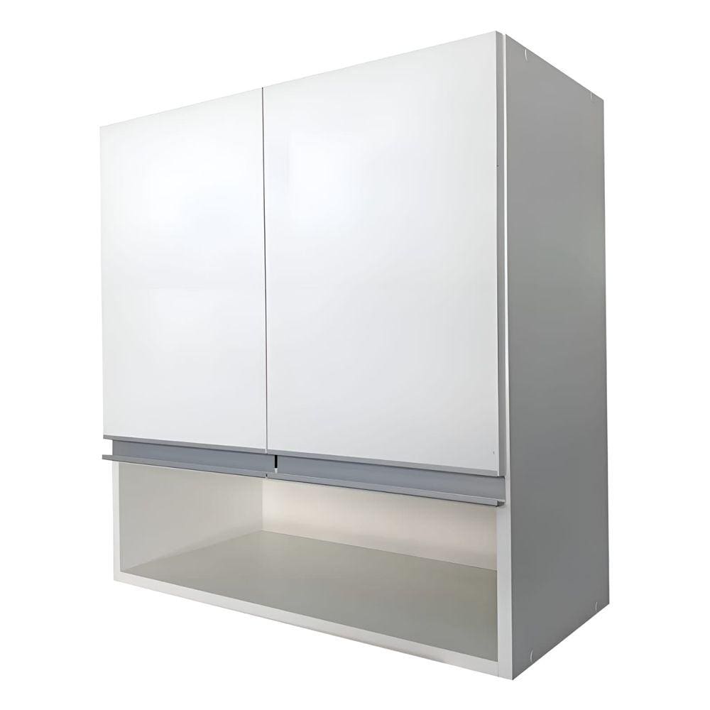 Armário Aéreo 60 cm 100% MDF CLD Branco Fosco