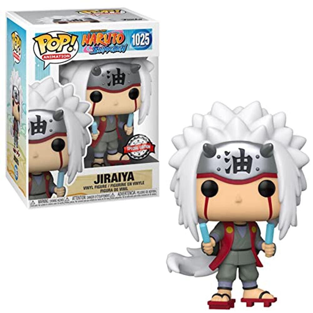 Funko POP! Animação: Naruto Shippuden - Jiraiya c/ Picolés - Exclusivo