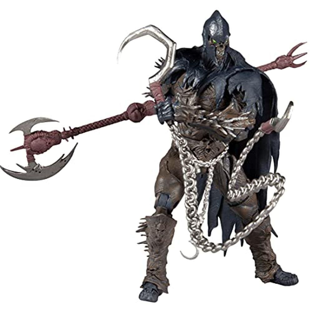 Boneco de Ação do Corvo Spawn 7` da McFarlane Toys com Acessórios