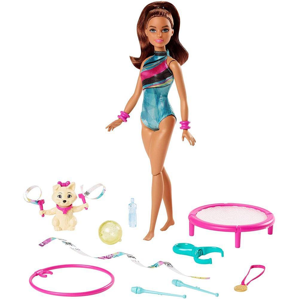 Boneca Ginasta Teresa Barbie Dreamhouse Adventures