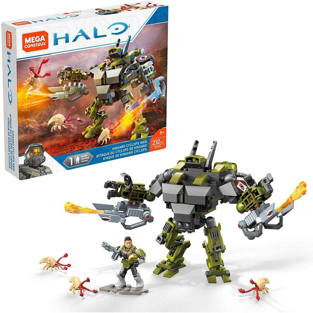 Mega Construx Halo Kinsano Cyclops Raid