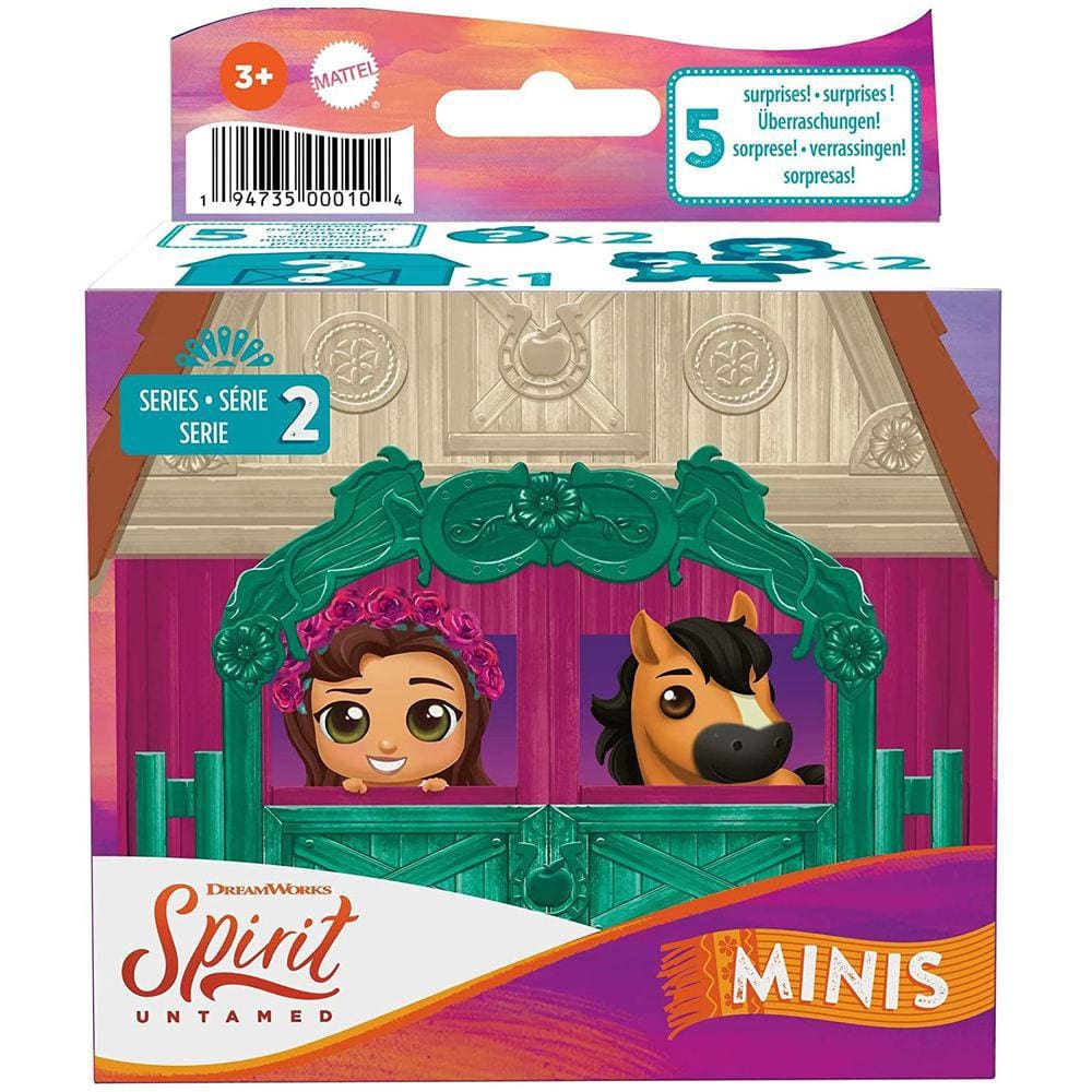 Mini Playset Festival Temático c/ Cavalo e Caixa Cega - Presente Surpresa p/ Crianças +3 Anos