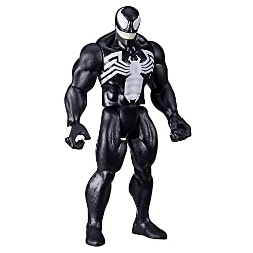 Boneco de ação Venom da coleção 375 retrô da série Legends da Marvel Legends de 3,75 polegadas