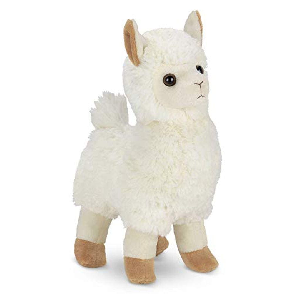 Pelúcia Lhama Fofinha 10 polegadas - Super Macia e Confortável