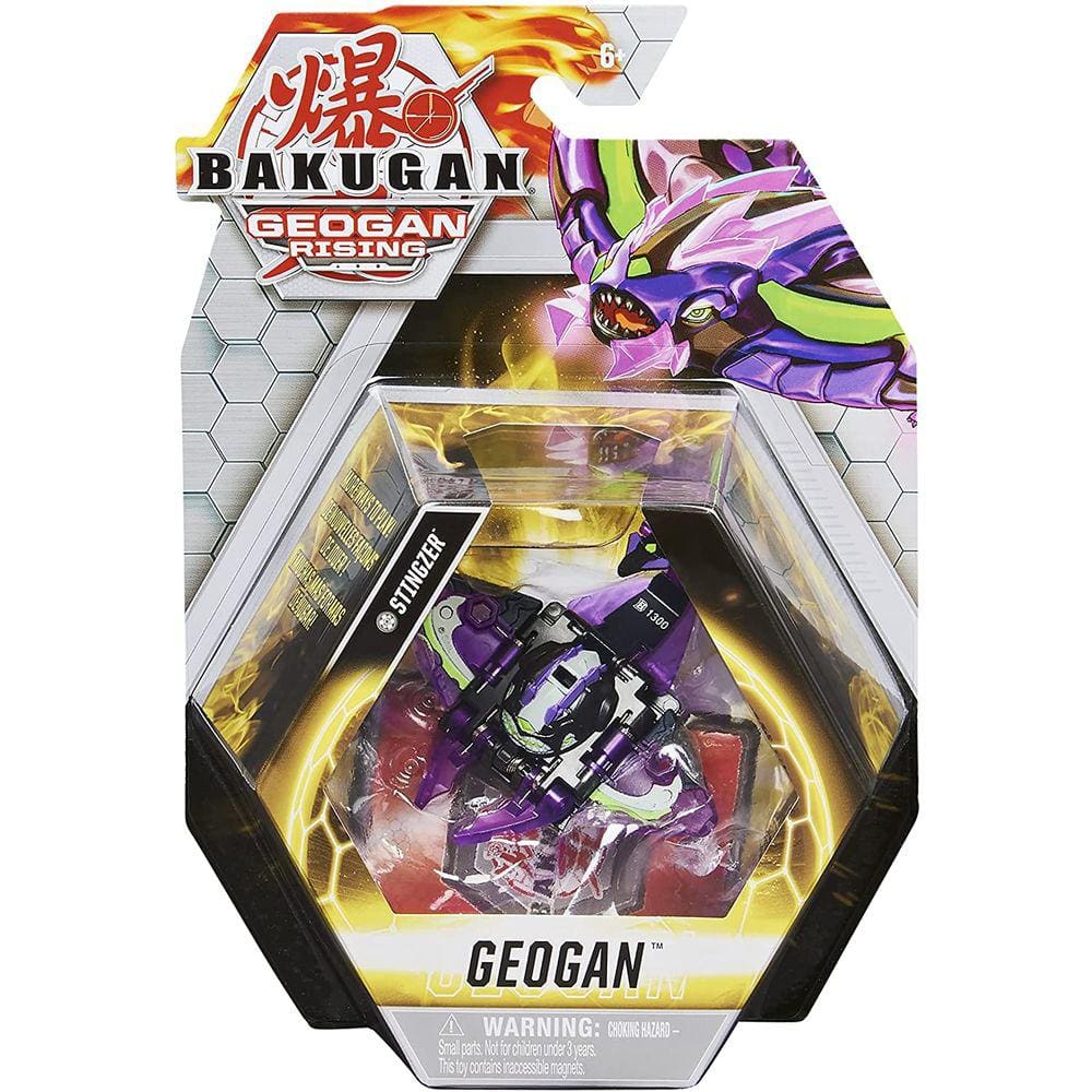Bakugan Geogan, Stingzer, Geogan Rising Collectible Action Figure and Trading Cards