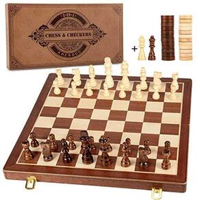 Jogo De Tabuleiro 3 Em 1 Chess Set Pequeno