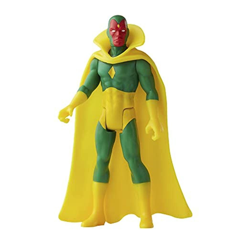 Marvel Hasbro Legends 3,75 polegadas Retro 375 Coleção Visão Figura Figura De Brinquedo, Amarelo