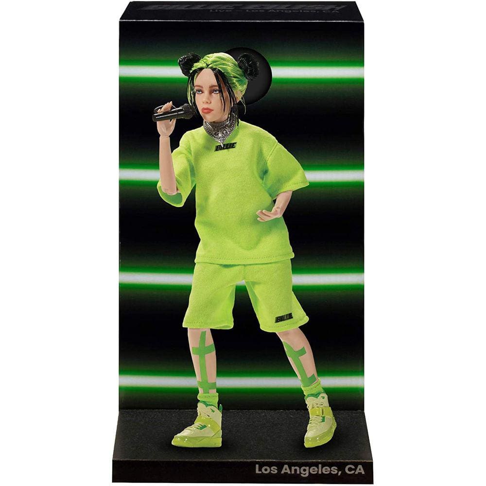 Boneca de Moda ao de Billie Eilish LA com Trajes Únicos