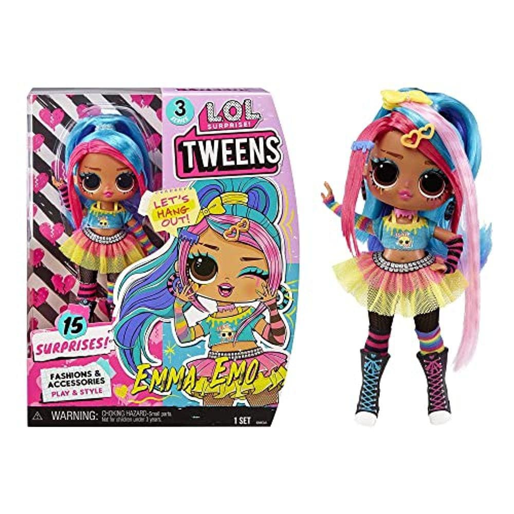 Boneca Emma Emo Série 3 LOL Surprise - 15 Surpresas