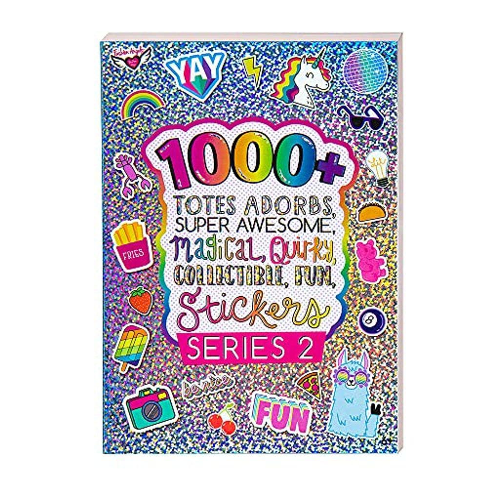 Livro Adesivos Coloridos 1000+ para Scrapbooks e Presentes - Divertidos e Adoráveis (6+)