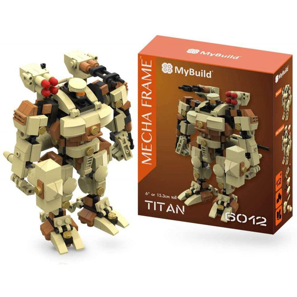 MechaFrame Titan 6012 Brinquedo de Blocos Sci-Fi