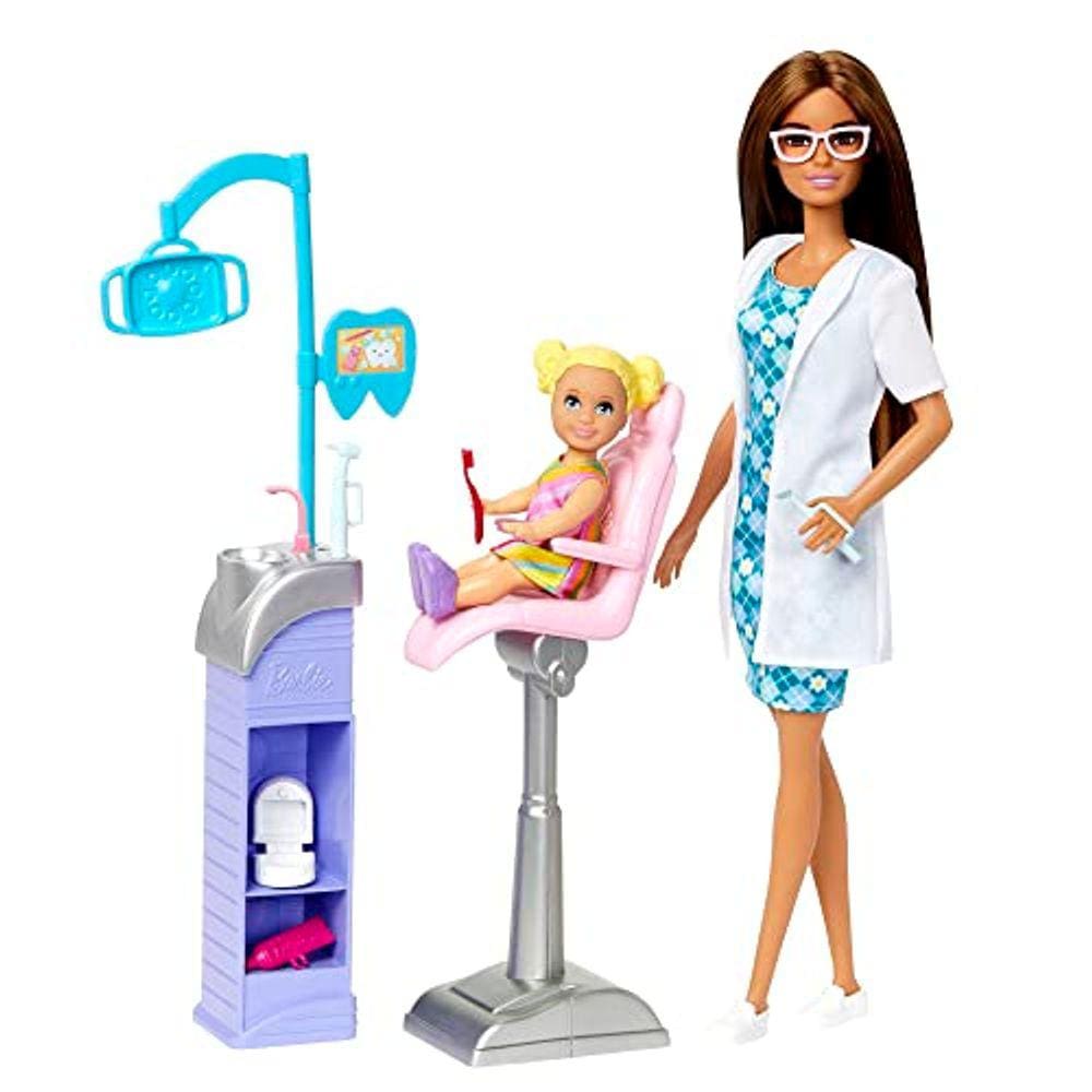 Boneca Dentista Morena com Acessórios - Barbie