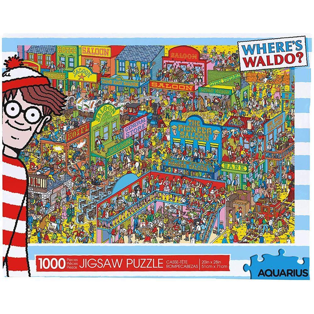 Quebra-Cabeça Wild Wild West com 1000 Peças Grandes