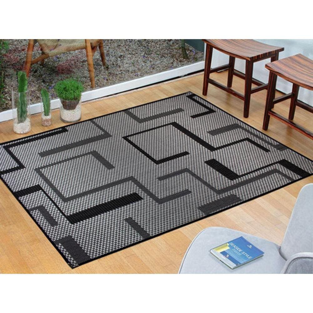 Tapete Sisal Antiderrapante Com Protetor 586 1,50 X 2,00