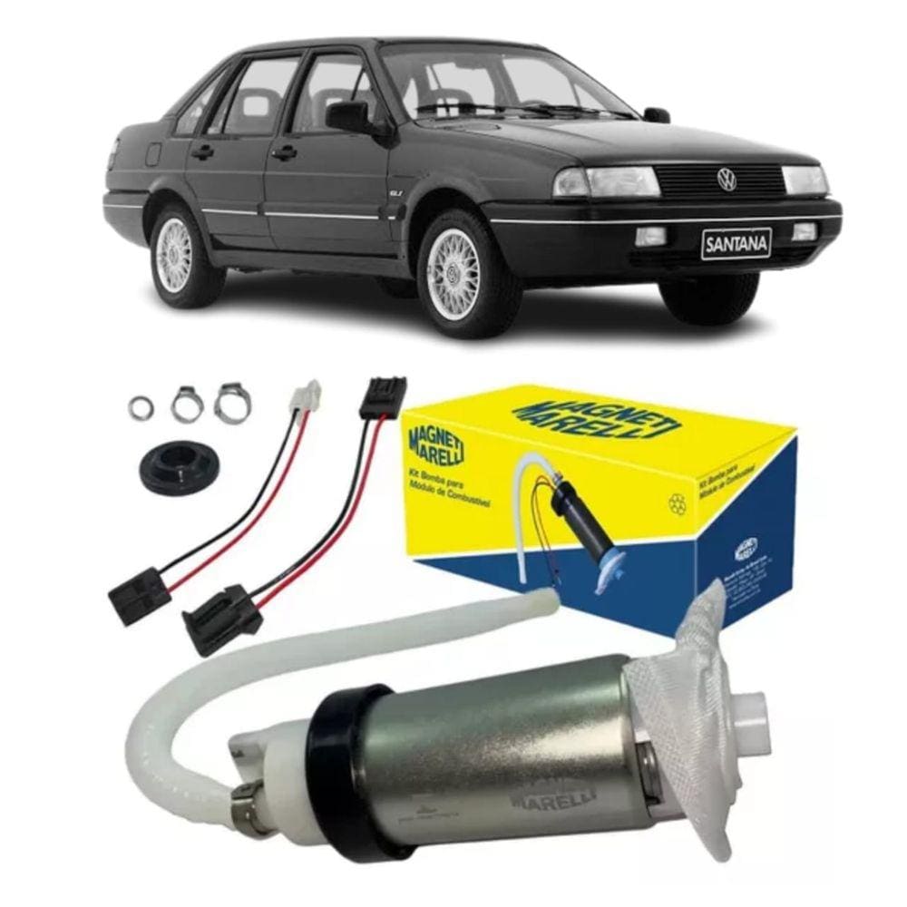 Bomba de Combustivel Volkswagen Santana 1.8 2.0 Gasolina 1991 ate 2003 Magneti Marelli
