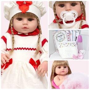 Boneca Realista Tipo Bebe Reborn Yasmin 1172