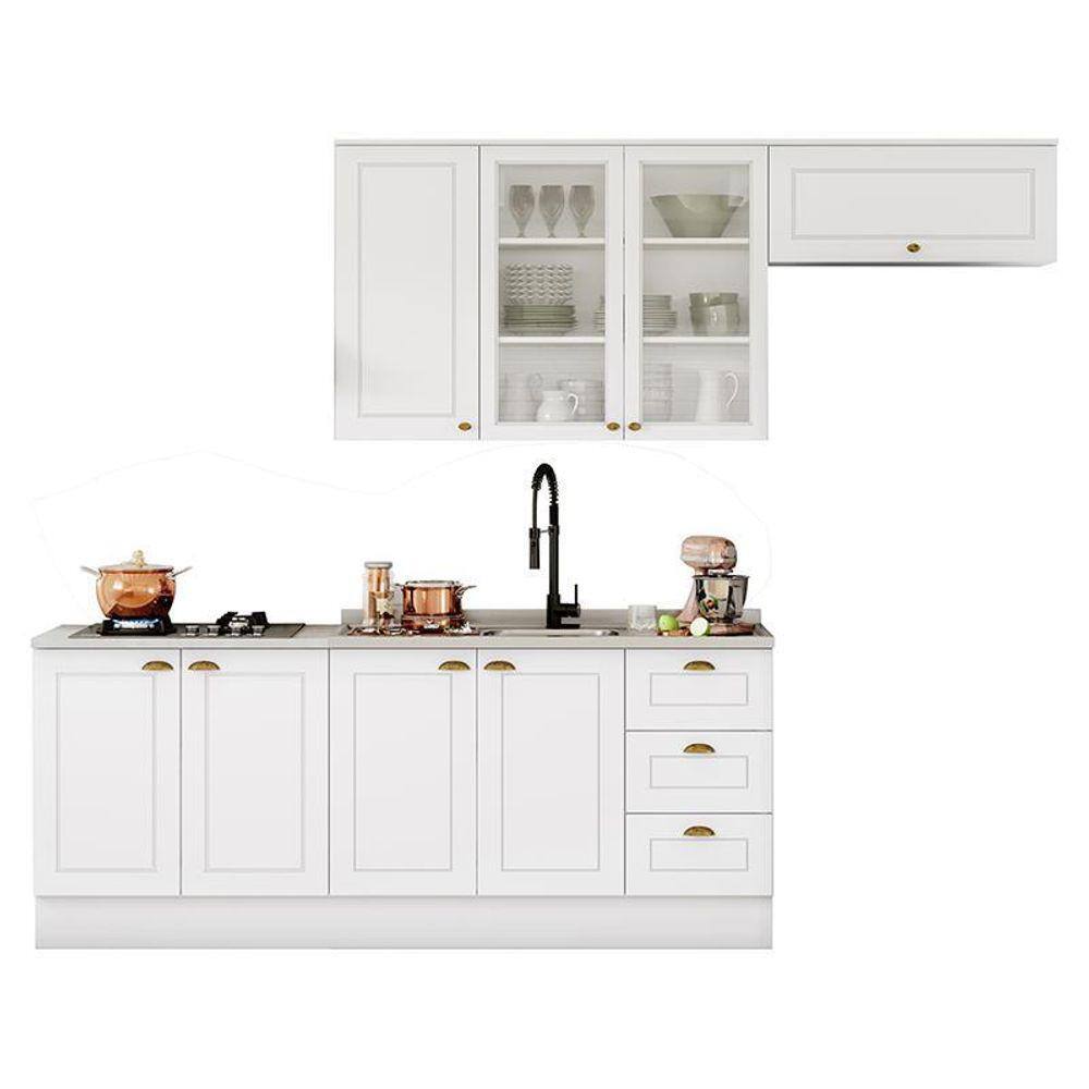 Cozinha Completa Americana 5 Peças - Móveis Henn