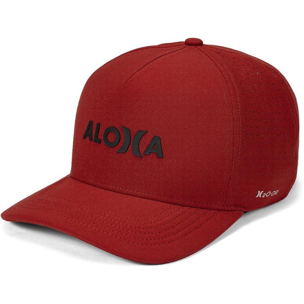 Boné Hurley Aba Curva Aloha SM24 Vermelho