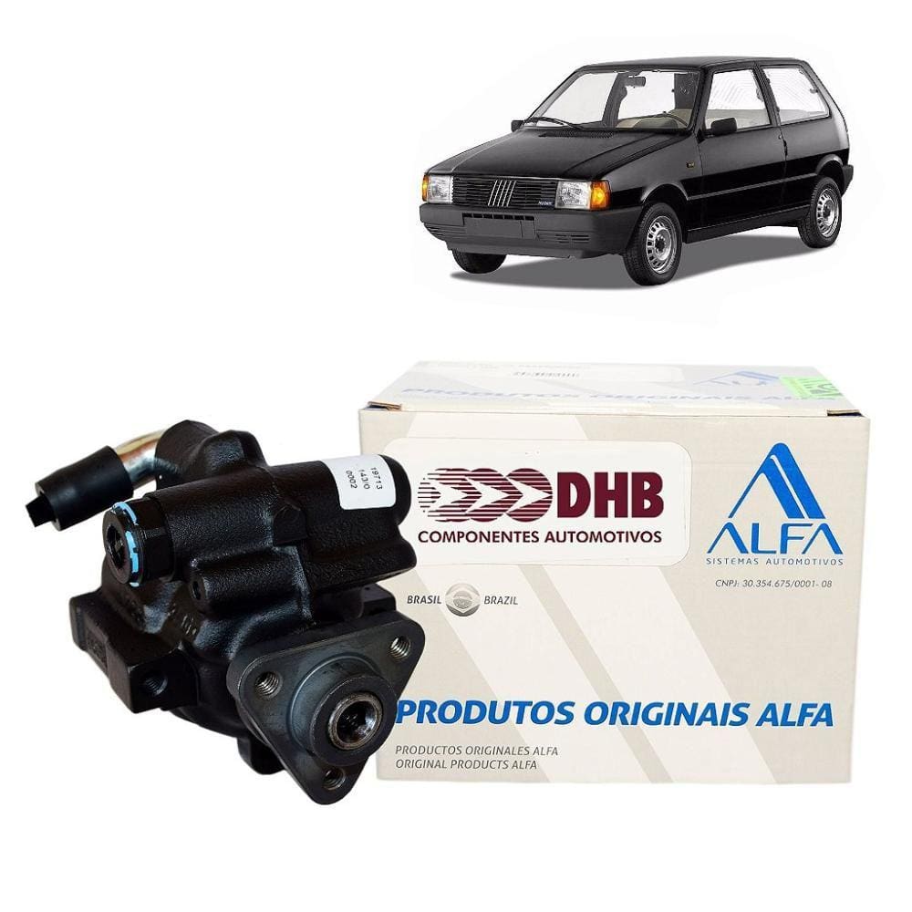 Bomba Oleo Hd Dhb Fiat Elba/Premio/Tempra/Antigos 1992...Uno/Fiorino 1992 A 2013 - Sem Polia - Cano P/ Tras Ld