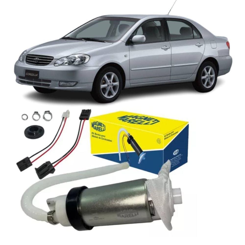 Bomba de Combustivel Toyota Corolla 1998 ate 2008 Gasolina Magneti Marelli