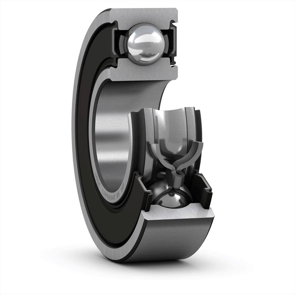 Rolamento Rigido de esferas SKF 6201-2RSL
