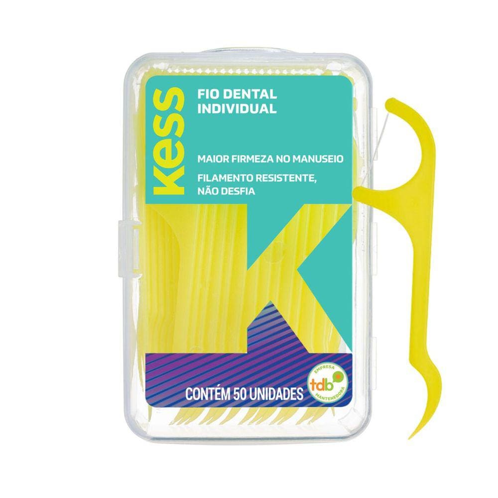 Fio Dental Individual Kess Belliz C/50 Un