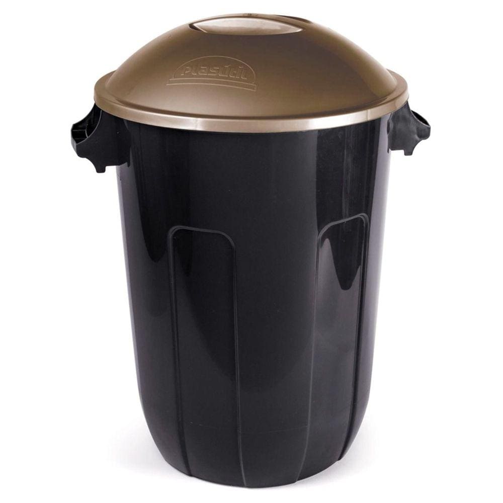 Cesto para Lixo Ecoblack Plasutil 86 Litros