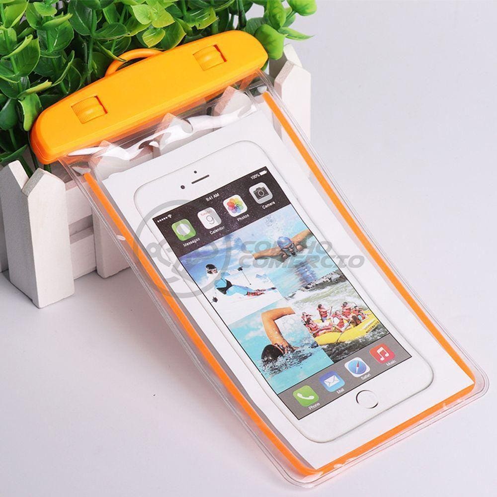 Capa Bolsa Case Prova D`Água Celular Universal Impermeável
