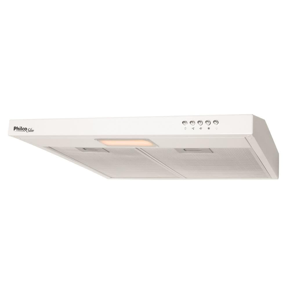 Depurador Philco Slim 3 Velocidades 60cm Branco PDR60B - 127V