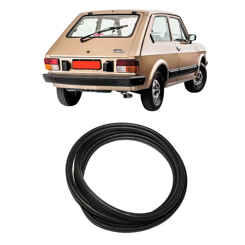 Borracha Vidro Traseira Vigia Fiat 147