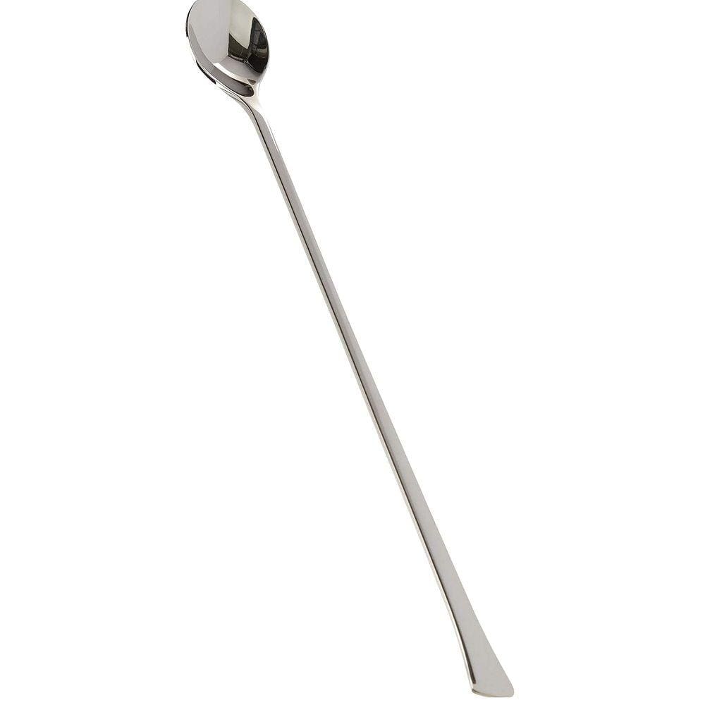 Colher Coquetel Aço Inox 30,5cm Grande Fundo Jarra Misturar Bebidas Mexer Suco Refrescos Drinks