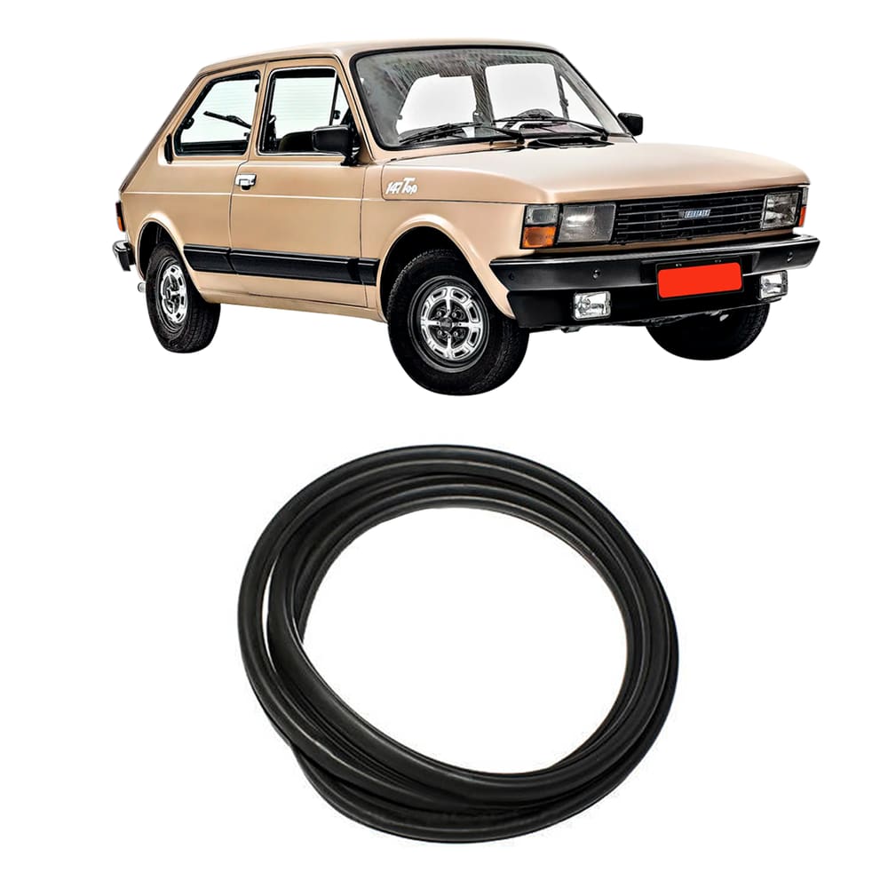 Borracha Vidro Parabrisa Fiat 147